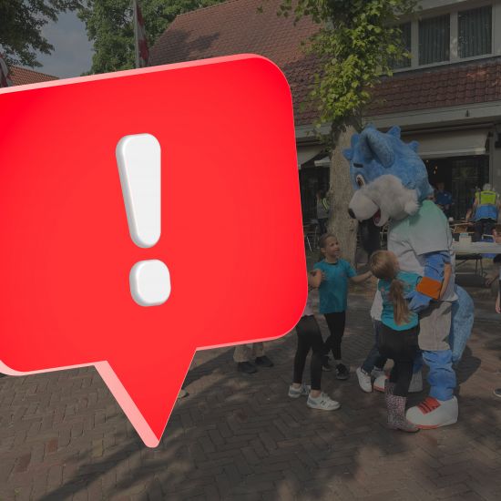 Let op: Slotfeest Avond4daagse verplaatst naar binnen!